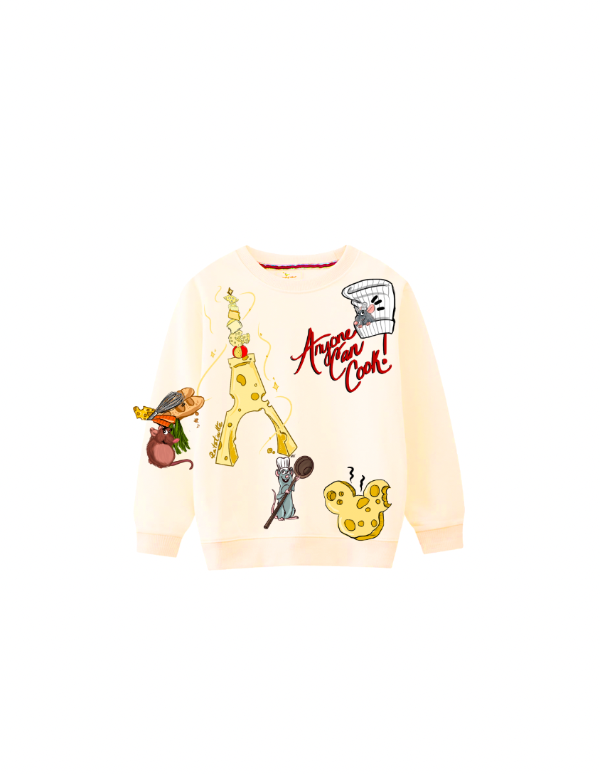 KIDS ANYONE CAN COOK CREWNECK