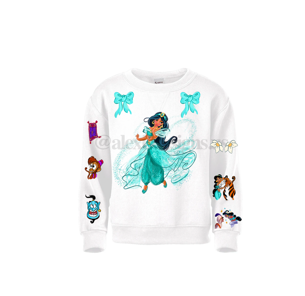 KIDS A SHOOTING STAR CREWNECK