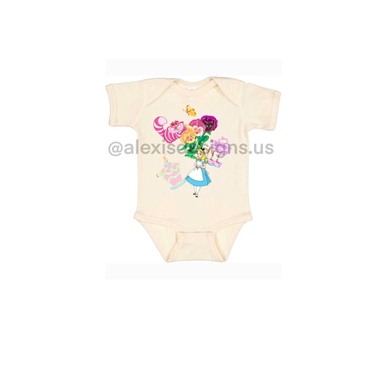 ALICE'S GARDEN ONESIE