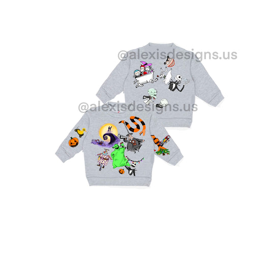 KIDS SALLY'S NIGHTMARE CREWNECK