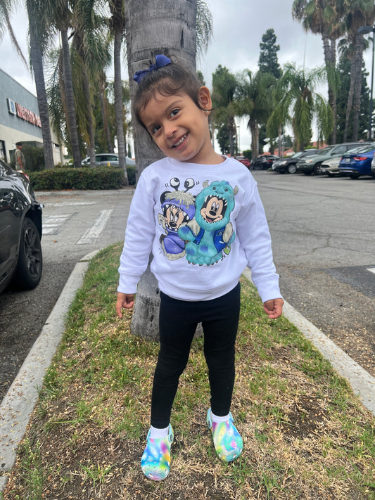 Kids monsters inc Crewneck