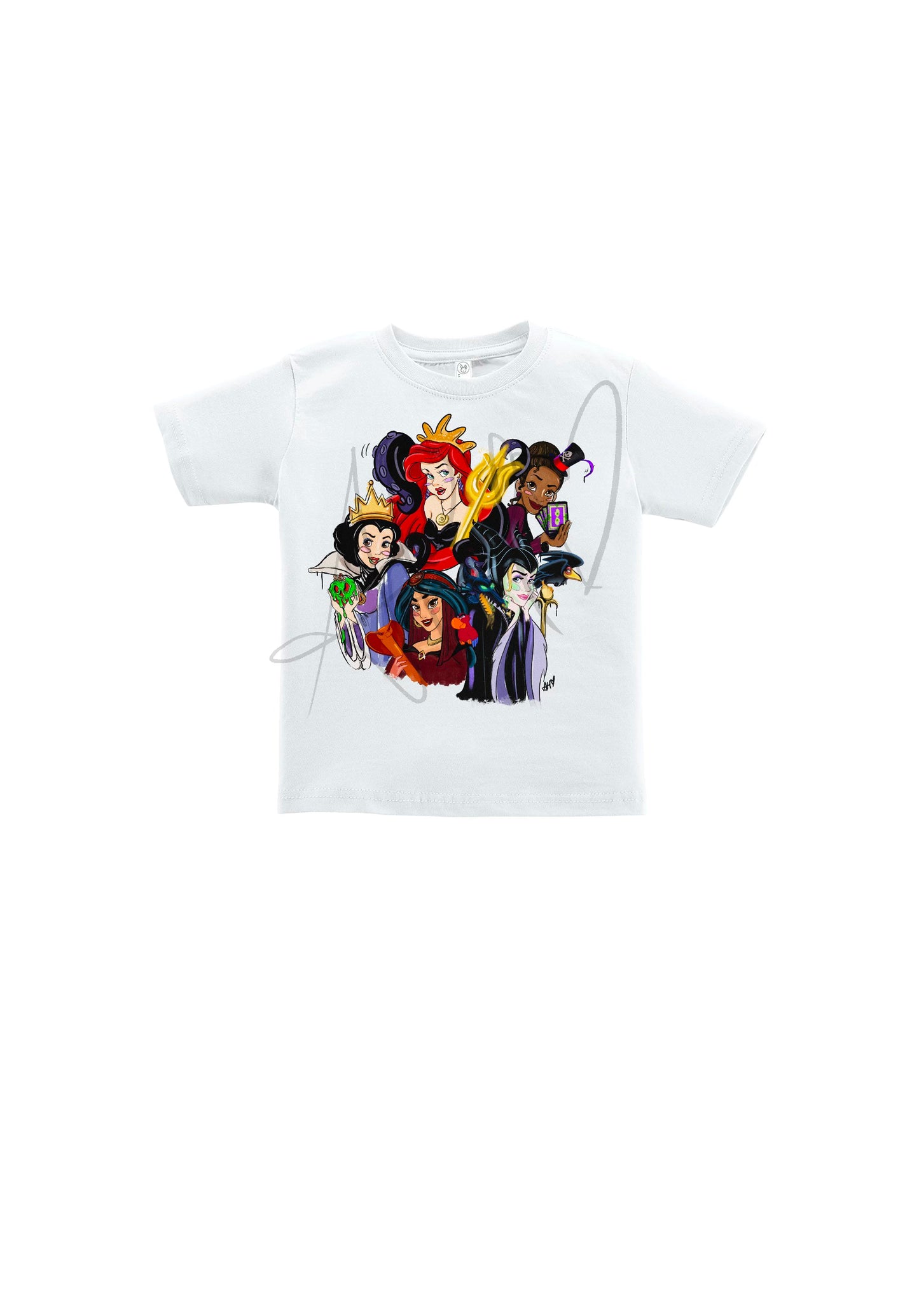 KIDS PRINCESS VILLAINS T SHIRT