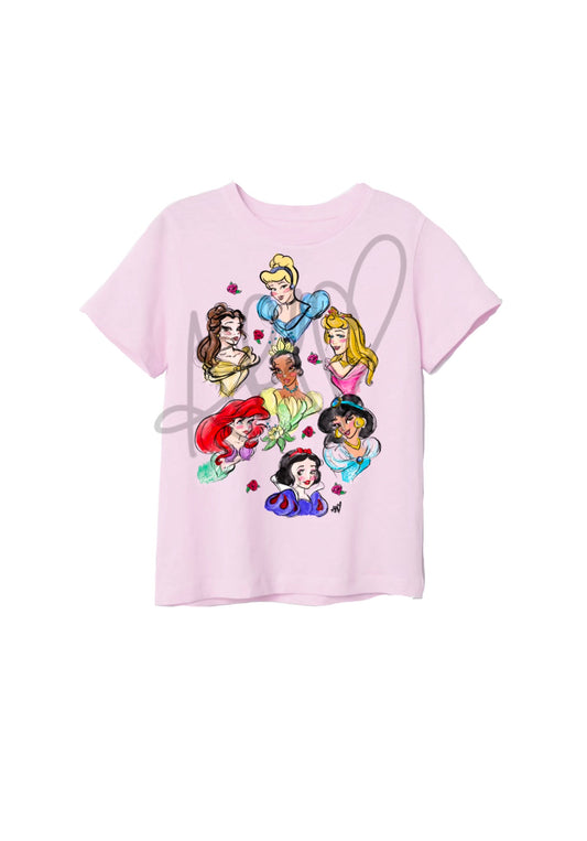 Princess galore tee