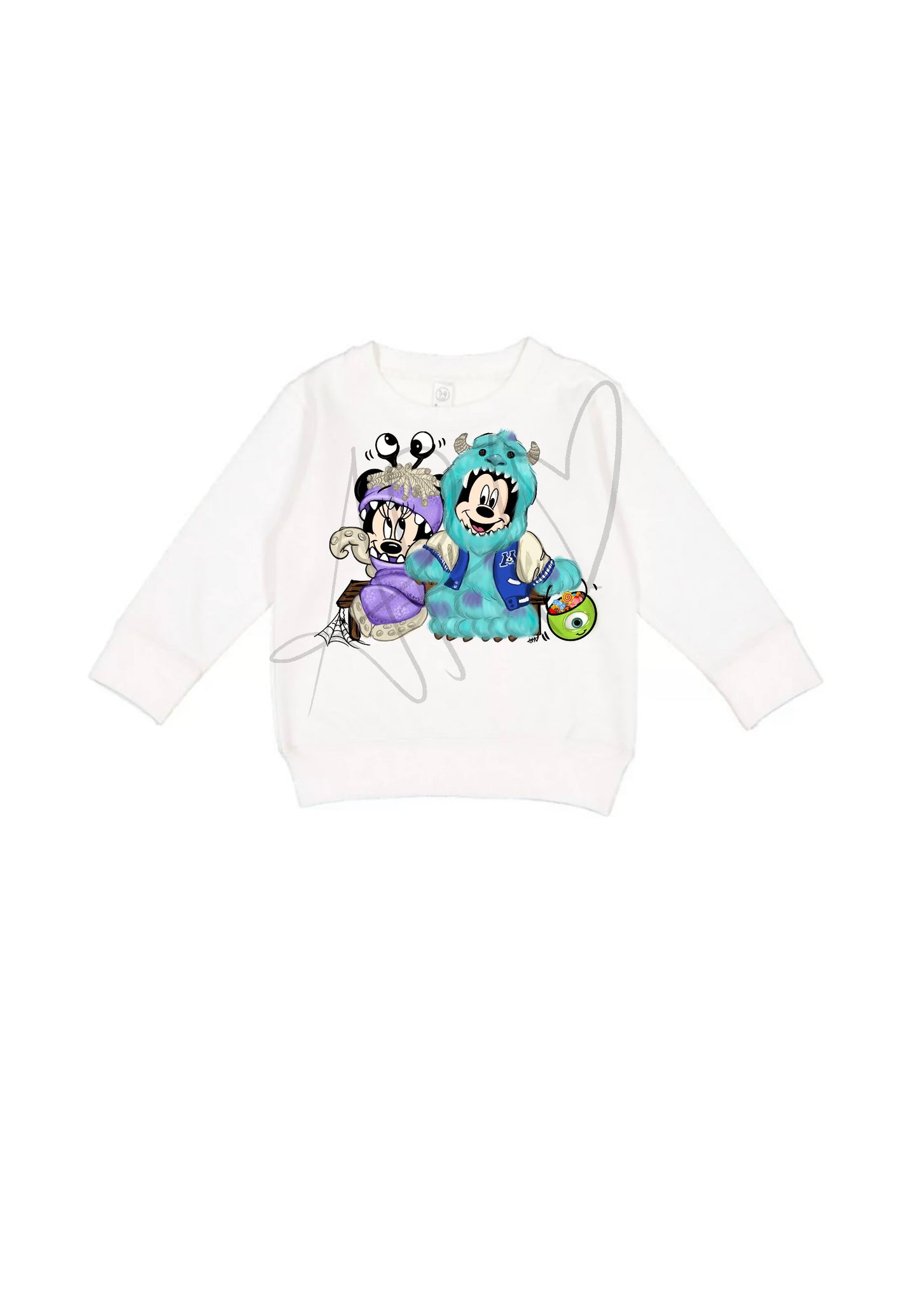 Kids monsters inc Crewneck