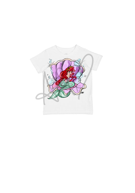 Kids mermaid Tee