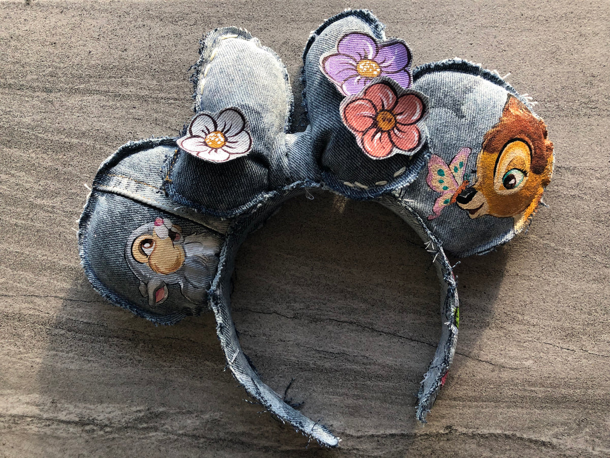 Bambi with Denim or 3D flowers