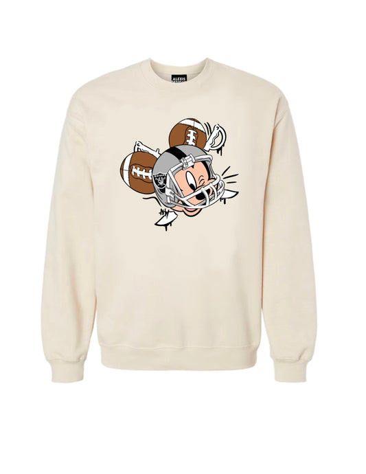 LV RAIDRS HELMET INSPIRED CREWNECK