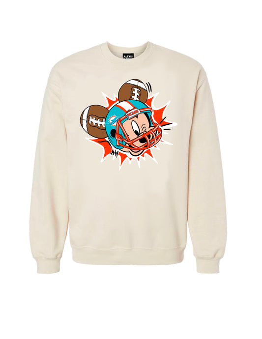 MIA HELMET INSPIRED CREWNECK