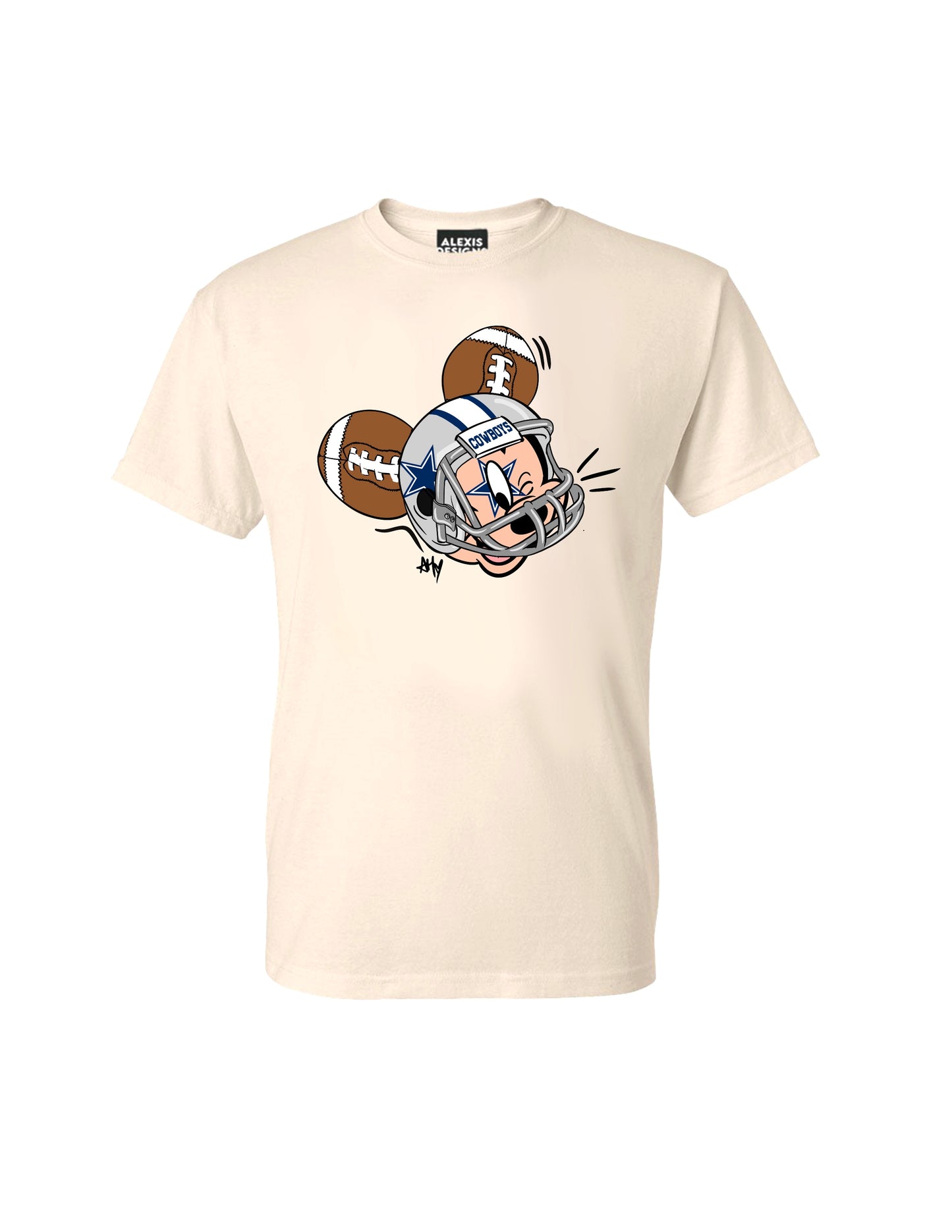 DALLAS HELMET T-SHIRT