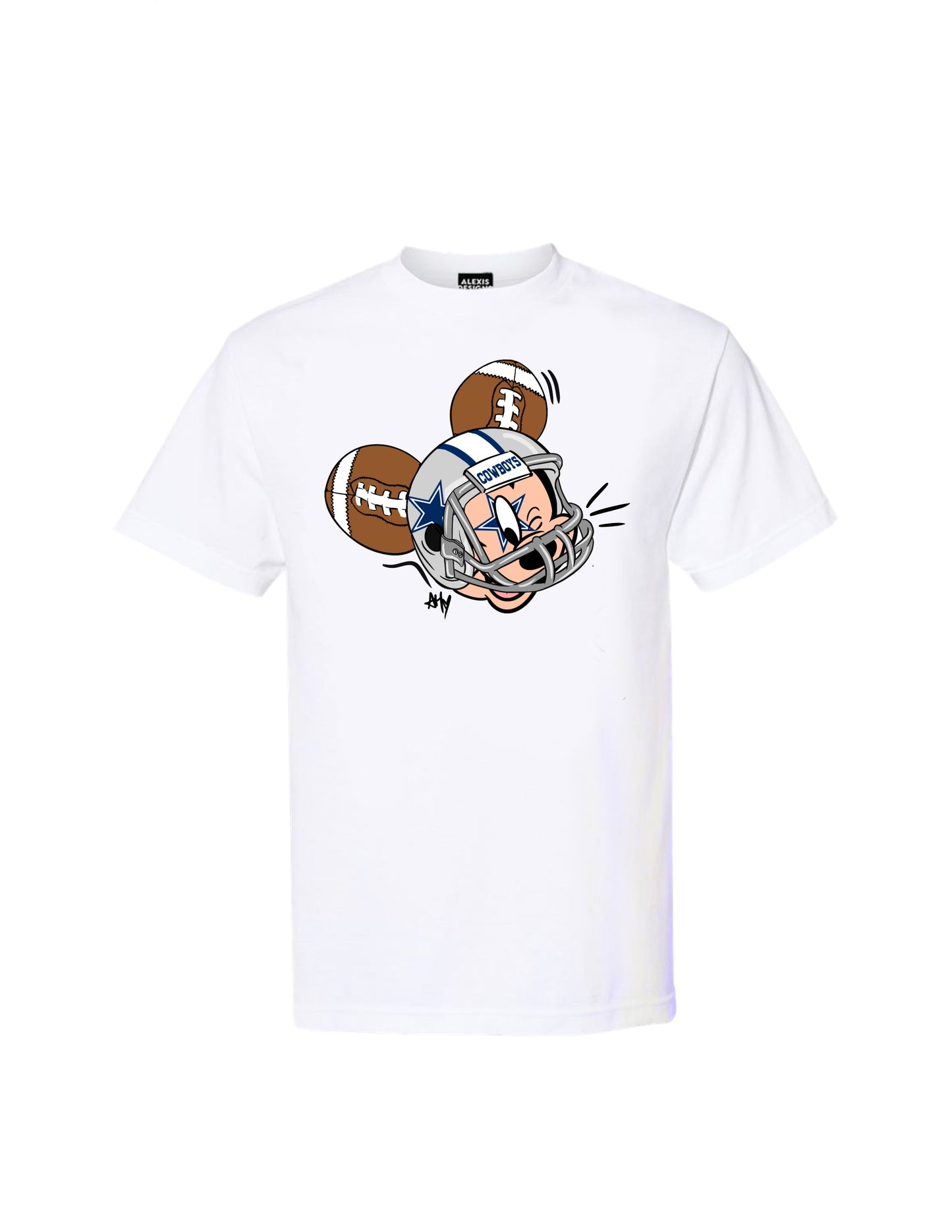 DALLAS HELMET T-SHIRT