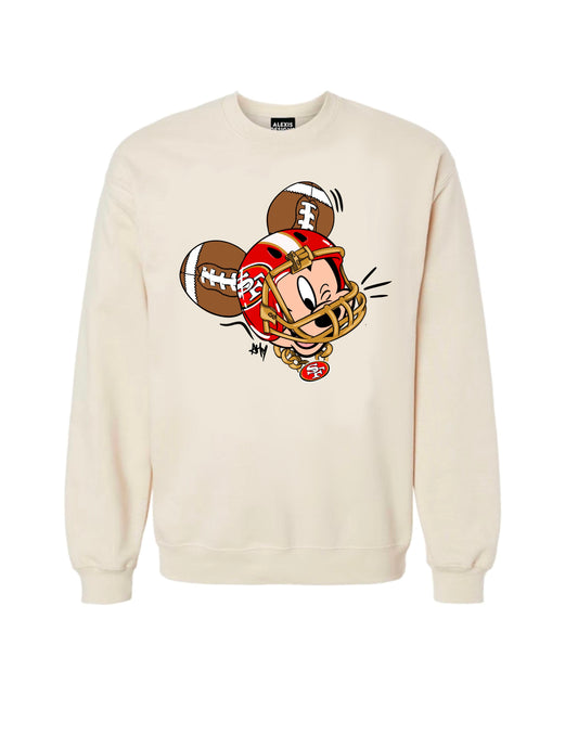 NINE-R  HELMET CREWNECK