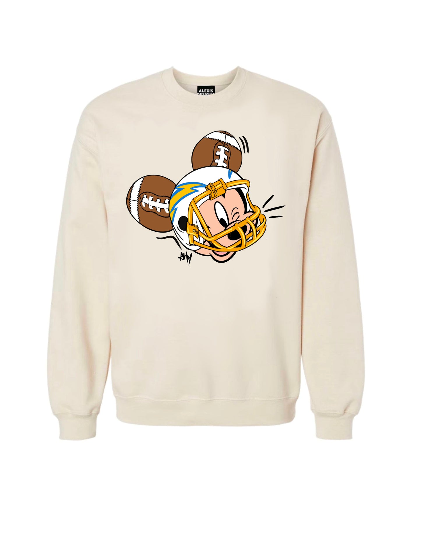 CHARG-ERS INSPIRED CREWNECK
