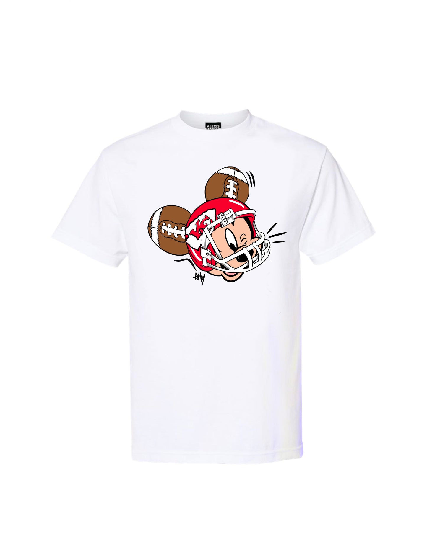 KANSAS CTY HELMET T-SHIRT