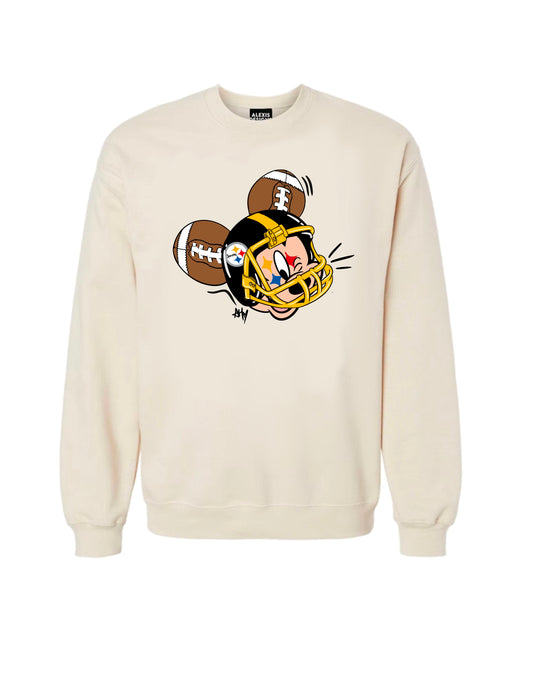 PGH STEELRS  INSPIRED CREWNECK
