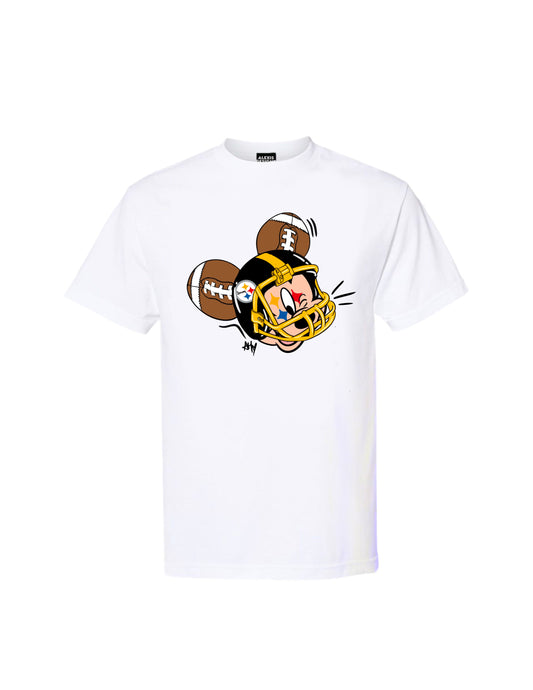 PGH STEELRS HELMET INSPIRED T-SHIRT