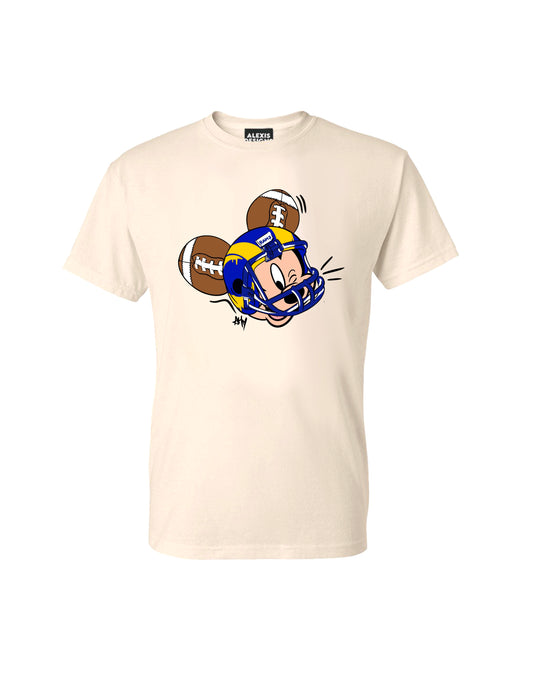LA RAM-S HELMET INSPIRED T-SHIRT