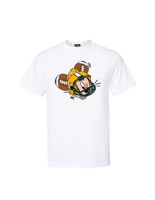PACKERS HELMET INSPIRED T-SHIRT