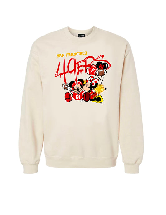NINE-R GRAFFITI CREWNECK