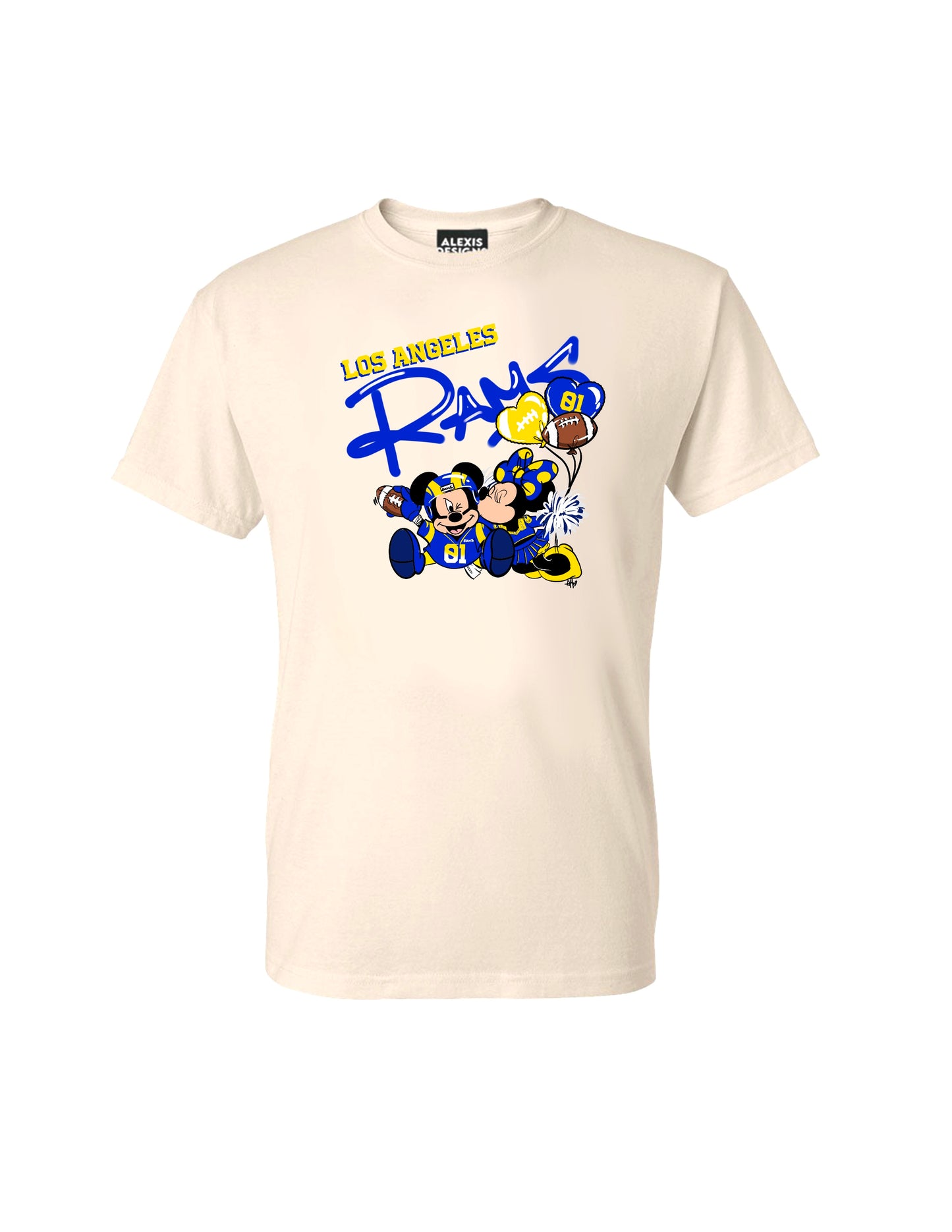 LA RAM-S GRAFITTI INSPIRED T-SHIRT