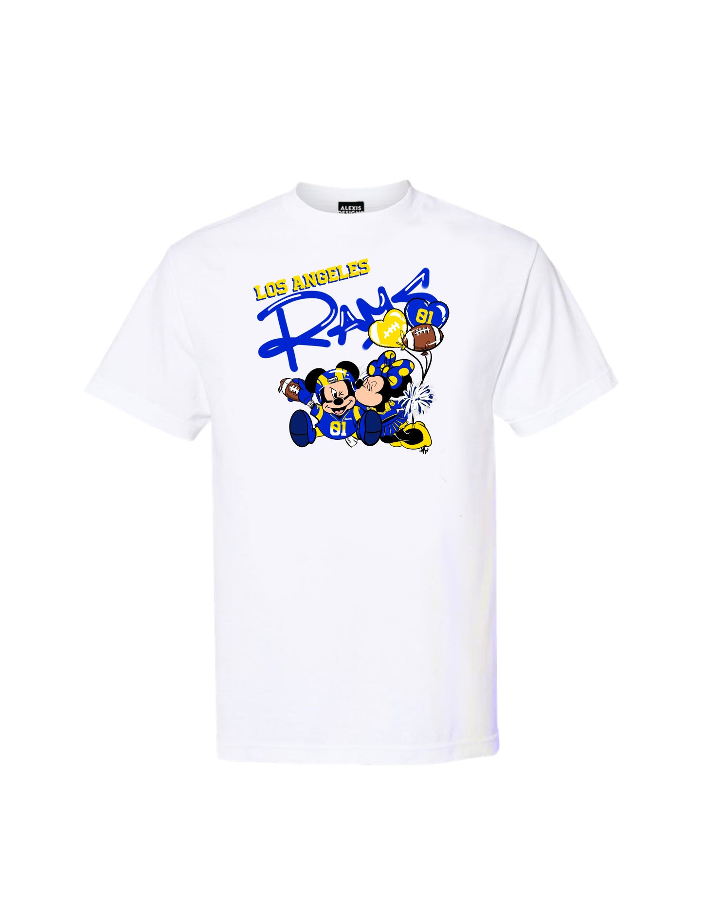 LA RAM-S GRAFITTI INSPIRED T-SHIRT
