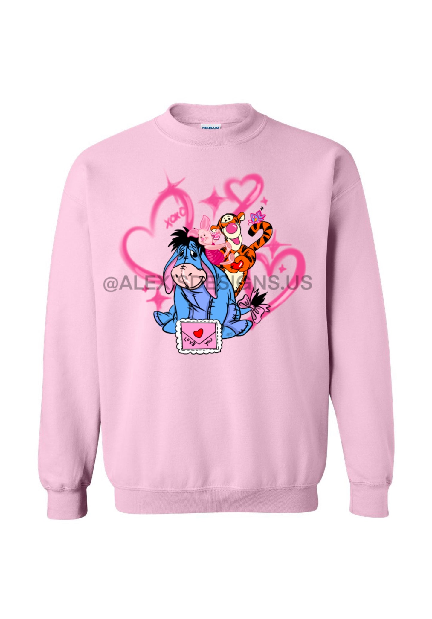EYOREE AND FRIENDS INSPIRED CREWNECK