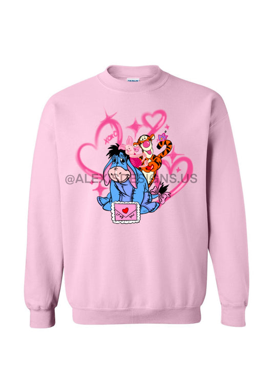 EYOREE AND FRIENDS INSPIRED CREWNECK