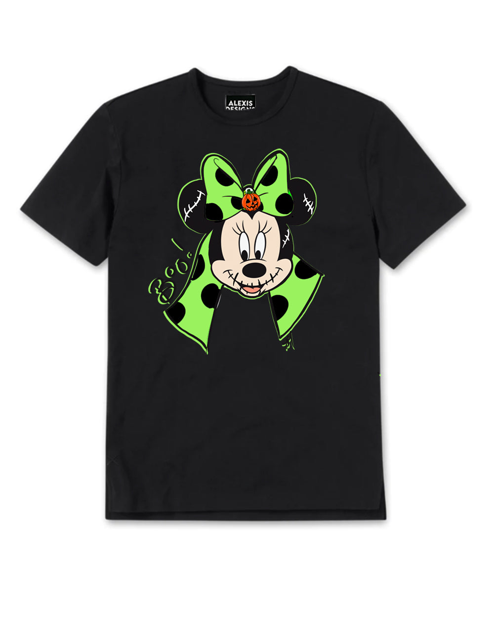 Green Bow Straight fit tee