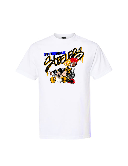 PGH STEELRS GRAFFITI INSPIRED T-SHIRT