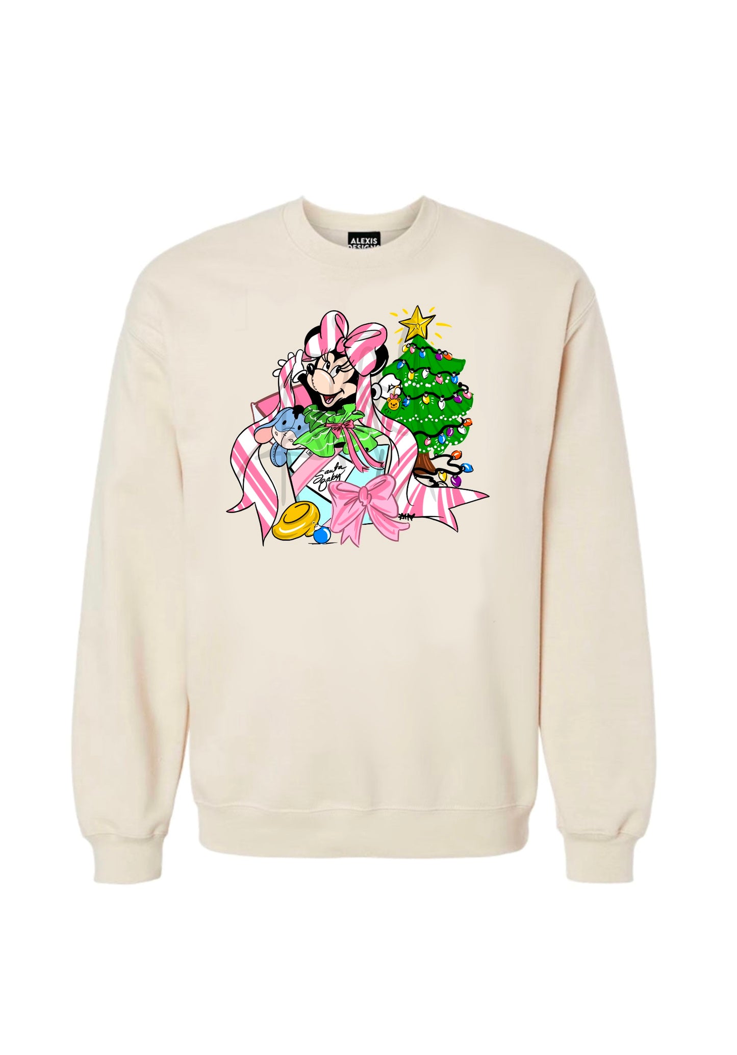 PINK MINNIE INSPIRED CREWNECK