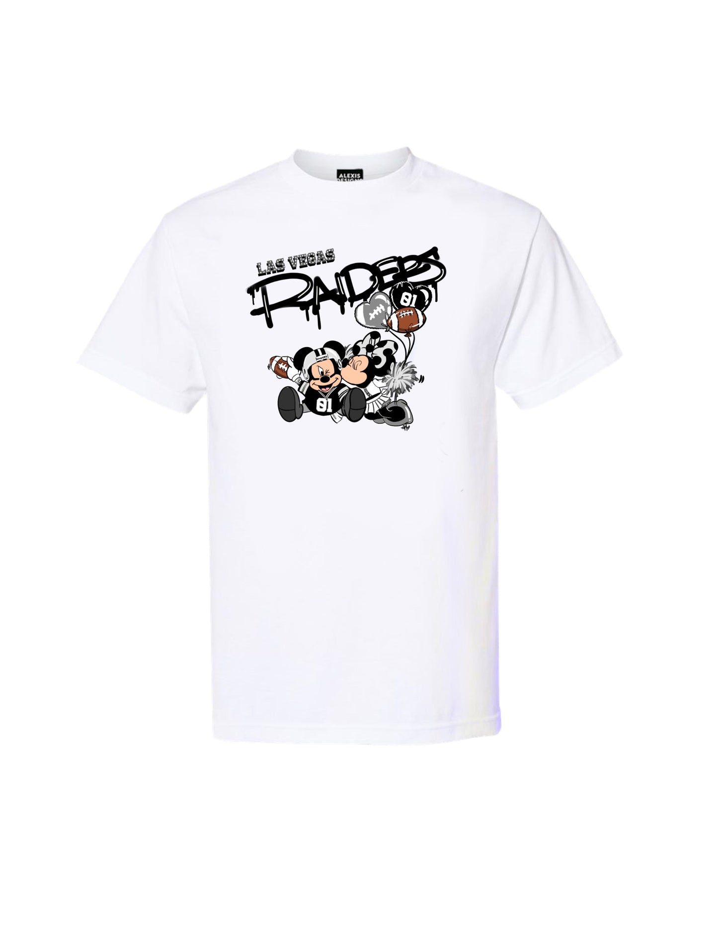 KIDS RAIDERS GRAFITTI INSPIRED T-SHIRT