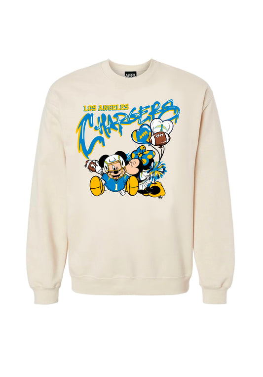 CHARG-ERS GRAFITTI INSPIRED CREWNECK