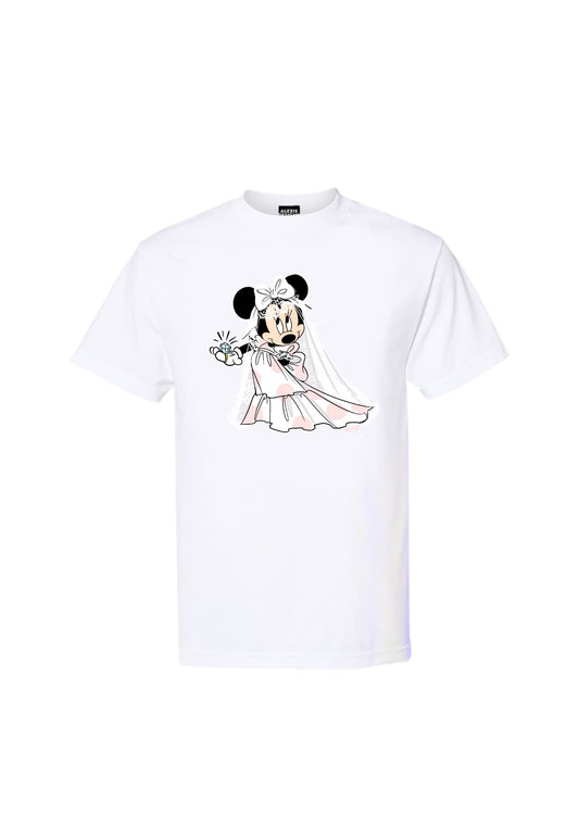 Minnie Inspired Wedding edition T-SHIRT