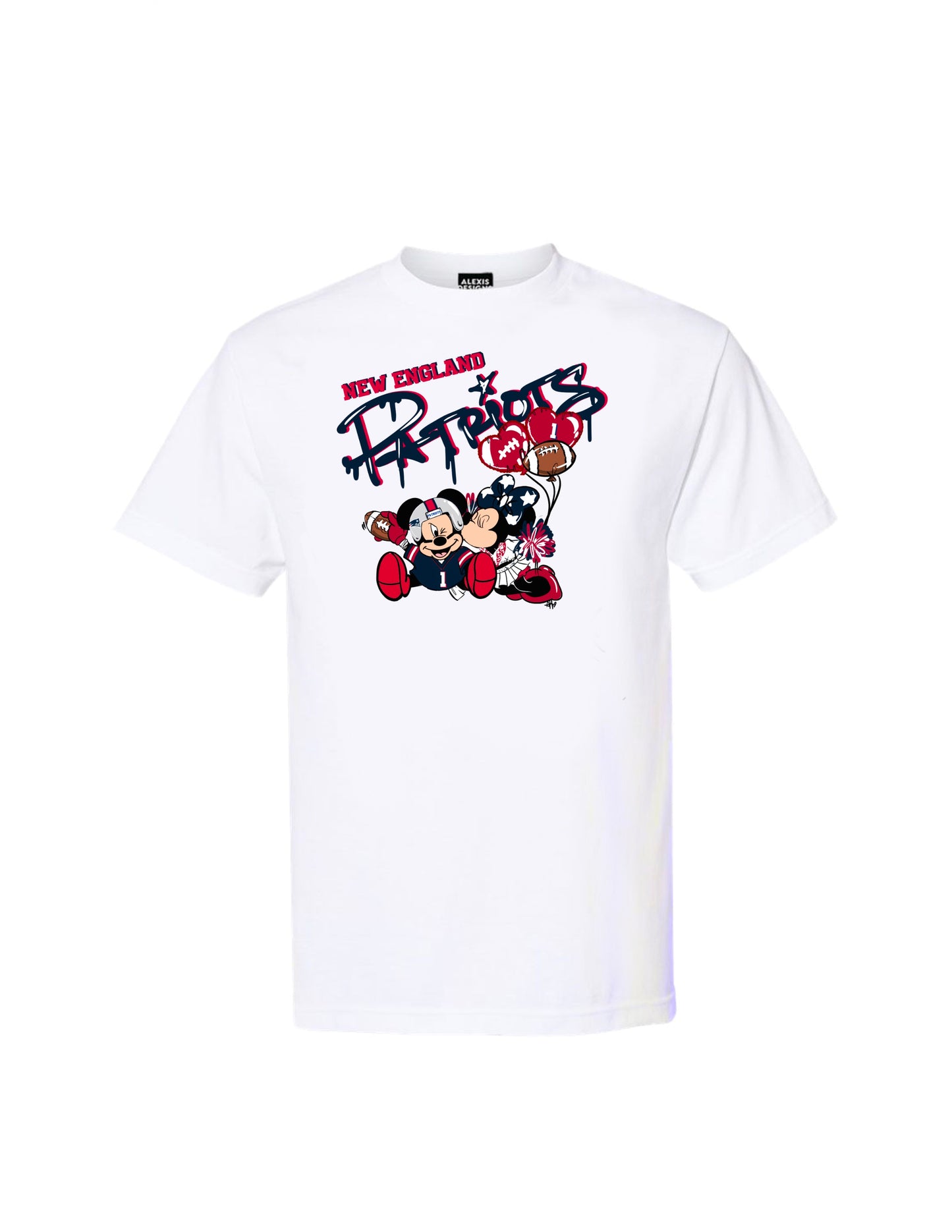 KIDS PATRIOTS GRAFFITI INSPIRED T-SHIRT
