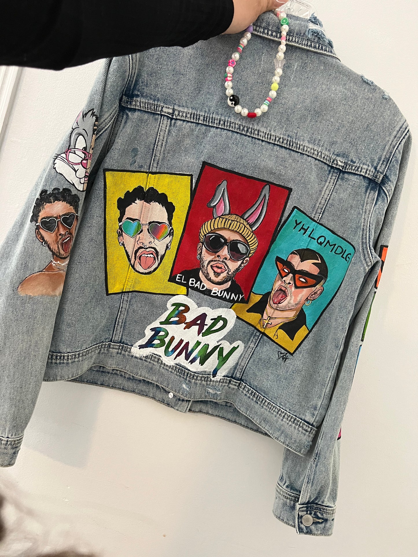 BAD BUNNY INSPIRED CUSTOM JACKET