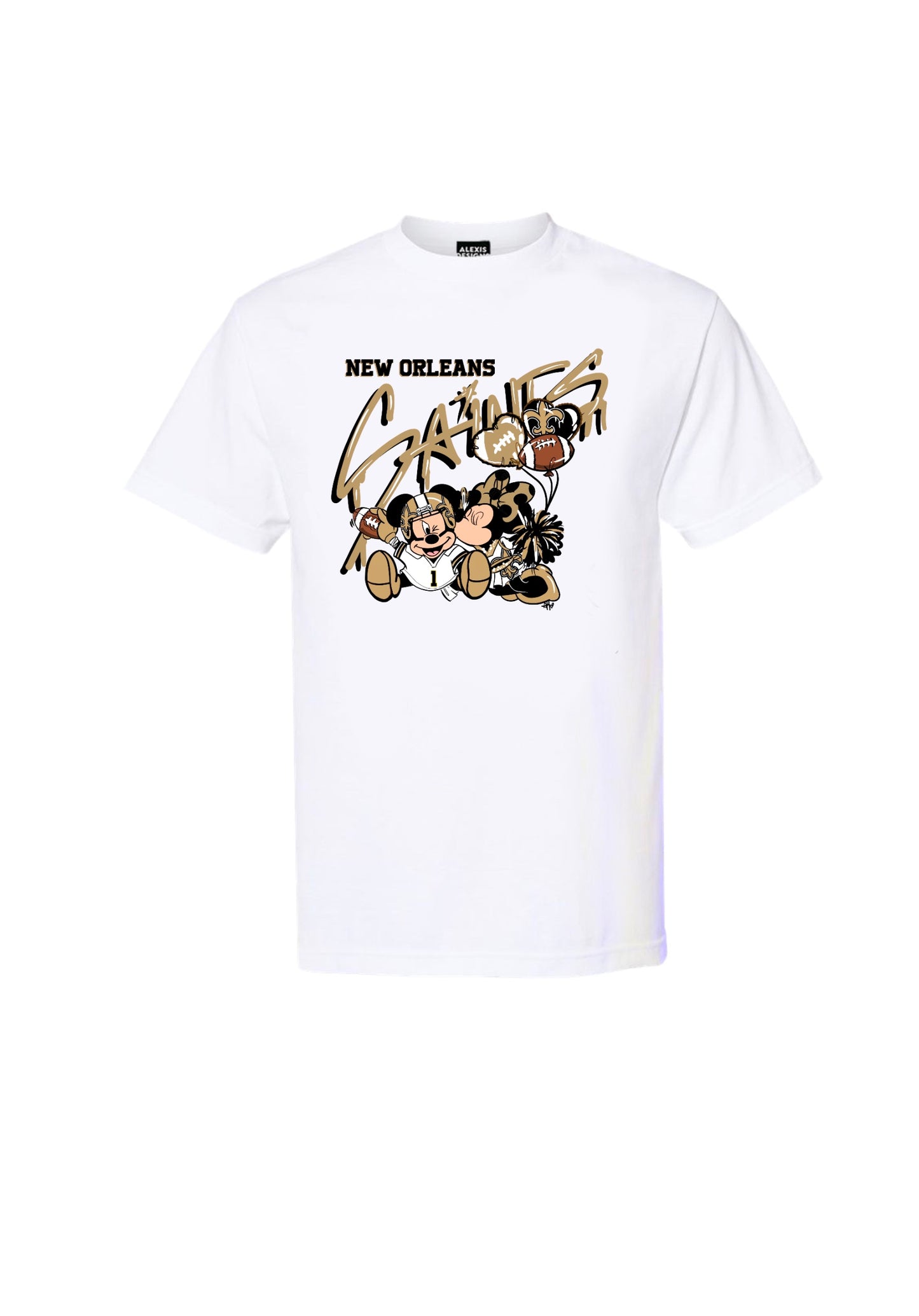 SAINTS GRAFFITI INSPIRED T-SHIRT