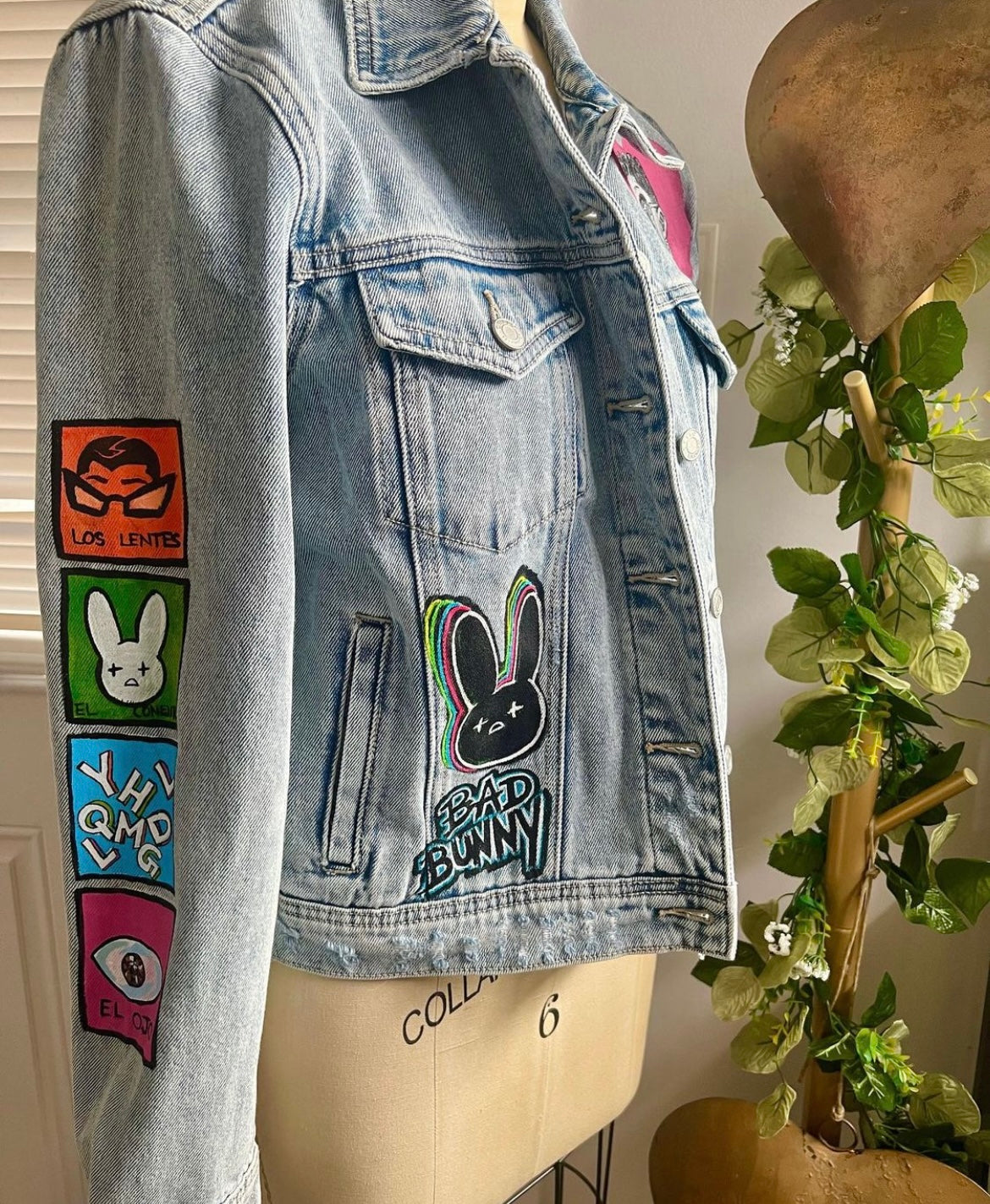 BAD BUNNY INSPIRED CUSTOM JACKET
