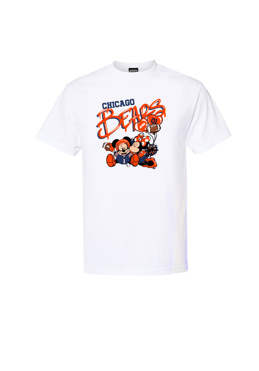 CHI BEARS GRAFFITI INSPIRED T-SHIRT