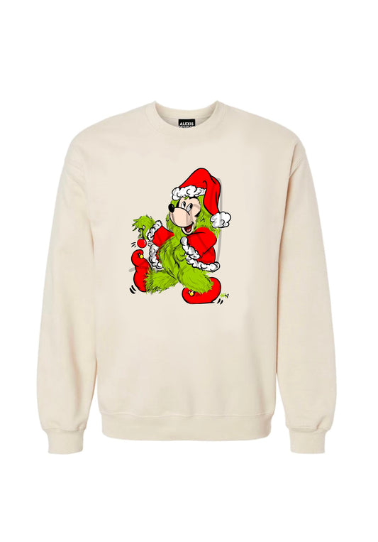 GRINCH INSPIRED CREWNECK
