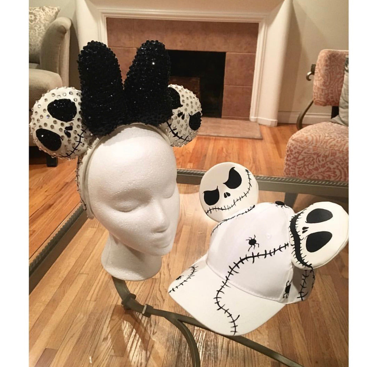 Ears, not hat! Jack skellington ears